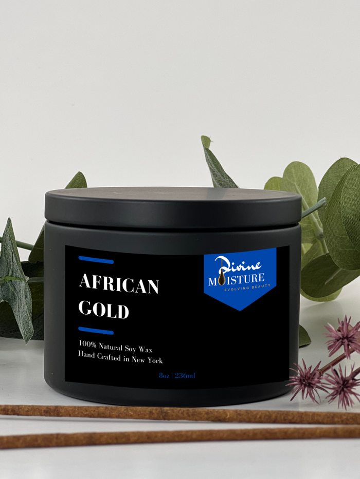 African Gold Candle